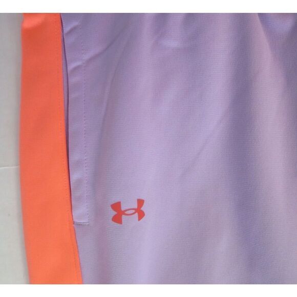 Under Armour 1365147 566 Women's Sz S Lavender/Coral Tricot Tracksuit $70 - Picture 7 of 11